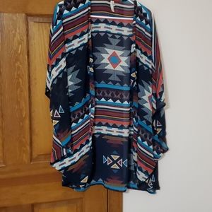 Xhilaration XXL Southwest vest polyester
